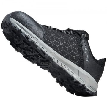 VEVOR Varnostni čevlji z blazinico športni varnostni prst 33x118x13 cm črni