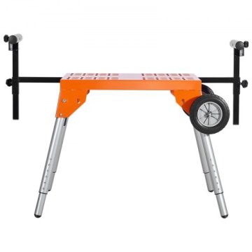 VEVOR Stojalo za žago z nastavljivo višino in dolžino 685x835 mm jekleno zložljivo