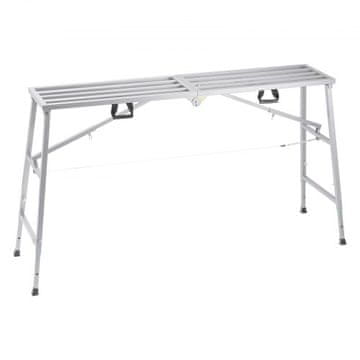 VEVOR Delovna platforma WBS-023 1865x535x900 mm Nastavljiva višina Zložljiva