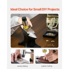 VEVOR Anvil Enoročni rog 312x64 mm kovinsko orodje za kovaštvo