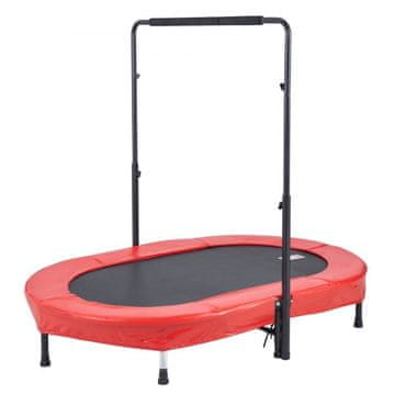 VEVOR Otroški trampolin 1435x970x965 mm Rdeč