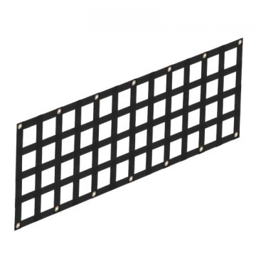 VEVOR Mreža za zadnja vrata 1525x47 cm Črna