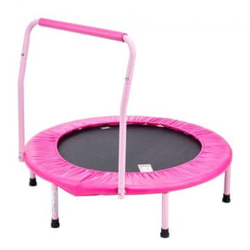 VEVOR Otroški trampolin 920x805 mm roza