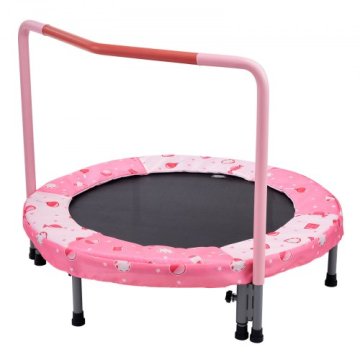 VEVOR Otroški trampolin 955x750 mm rdeč