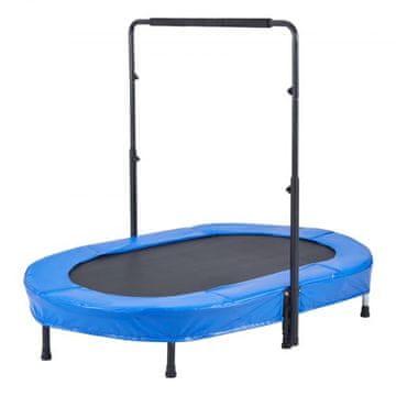 VEVOR Otroški trampolin 1435x970x965 mm modre barve