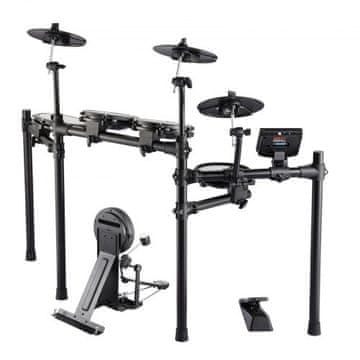 VEVOR Električni bobni set MD200C-P 1250x550x1220 mm podpora USB MIDI