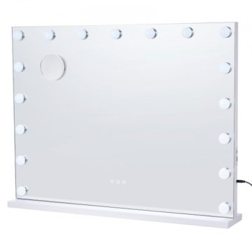 VEVOR Toaletno ogledalo 800x138x622 mm belo