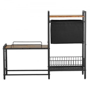 VEVOR Postaja za hranjenje hišnih ljubljenčkov s shranjevanjem 92x27x75 cm Črna