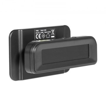 VEVOR Sistem za nadzor tlaka v pnevmatikah 95x50x38 mm 4 senzorji Brezžični Črn