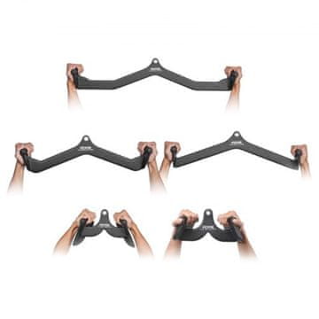 VEVOR Set dodatkov za Lat Pulldown 5-delni 1295 kg črna