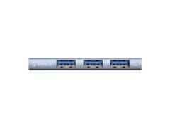Orico USB-C hub s 3 vhodi, 1x USB 3.0, 2x USB 2.0, Alu, siv, AH-W13