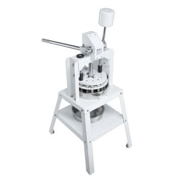 VEVOR Ročni delilec testa 10-delni 590x710x1810 mm iz nerjavečega jekla