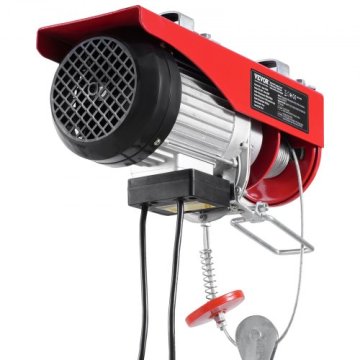 VEVOR Električni dvigalo vitel 410x145x200 mm 7983 kg 4267 cm žični daljinski upravljalnik