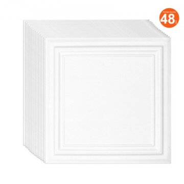 VEVOR Stropne plošče JQ-02 503x503x098 cm bele barve