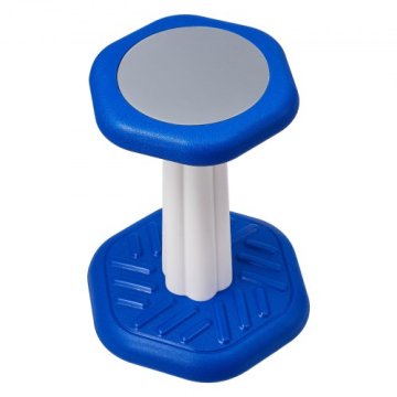 VEVOR Otroški zibajoči stol 34x32x45 cm modre barve