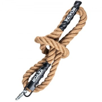 VEVOR Plezalni vrv 305 m x 381 cm rjava