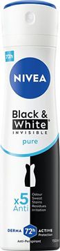 Nivea Antiperspirant v spreju Black & White Invisible Pure 150 ml