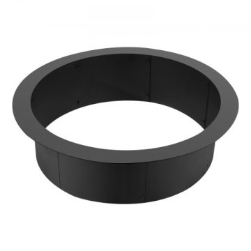 VEVOR Obroč za ogenj VOLD-30-10 914x914x254 cm Črn