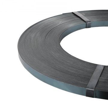 VEVOR Jeklena vezalna trakova zvitek 500x19x055 cm črna