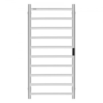 VEVOR Stenski grelec za brisače 10 palic 1000x500x102 mm srebrna