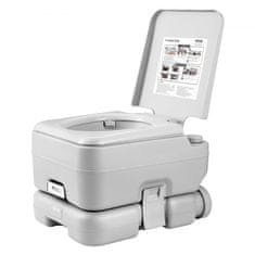 VEVOR Prenosna tlačilka za stranišče 10L 43x34x30 cm siva