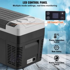 VEVOR Avtomobilski hladilnik J25 586x32x37 cm 25 L