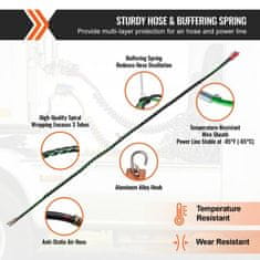 VEVOR Air Lines komplet 3 v 1 poltovornjak 15 ft 15 ft zračne cevi in napajalni kabel