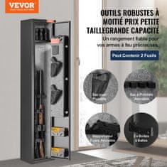 VEVOR Ognjevarna omara 250x220x1320 mm Črna