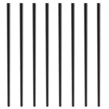 VEVOR Stopniščni kovinski balustri YX-32in-101 19x19x810 mm črni