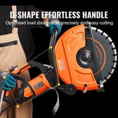 VEVOR Betonska žaga DC425 82x24x47 cm