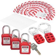 VEVOR Komplet za električno zaklepanje in označevanje 60 kosov za shranjevanje