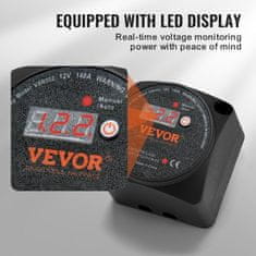 VEVOR Komplet za izolator baterije dvojni 12V 140Amp ročni in samodejni načini 6.8x6.8x5.6 cm