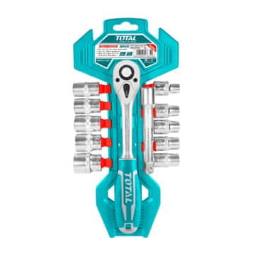 Total One-Stop Tools 12-delni set 1/2" nastavkov (žepni)/IND (THT141121)