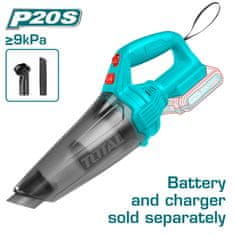Total One-Stop Tools Akumulatorski sesalnik 0,5L / P20S (TVLI201261)