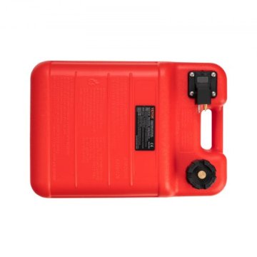 VEVOR Rezervoar za morsko gorivo 24 L 46x325x26 cm rdeč