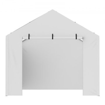 VEVOR Nadstrešek za avtopralnico stranska stena 6000x3000x2000 mm bela
