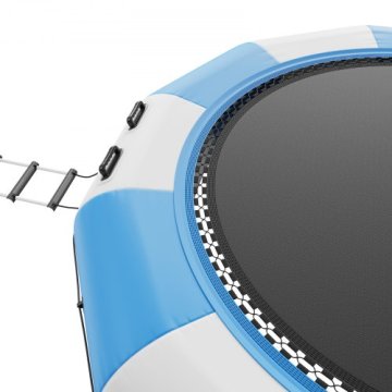 VEVOR Napihljiv vodni trampolin 4150x600 mm modre barve