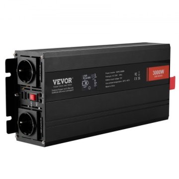 VEVOR Čisti sinusni pretvornik moči 3000 W 415x164x80 mm