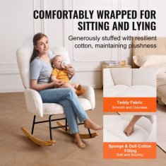 VEVOR Gugalnik 95x715x97 cm bel