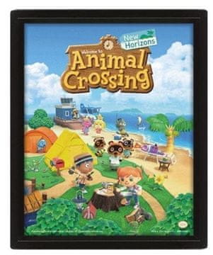 Pyramid 3D slika Animal Crossing