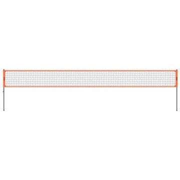 VEVOR Odbojkarska mreža nastavljive višine 975x91 cm rumena