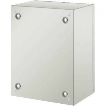 VEVOR Električna omarica SPT 40x30x20 cm siva bela