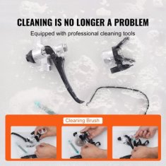 VEVOR Stojalo za barvanje brezzračni razpršilnik 950W 3000PSI ročni električni nastavljiv