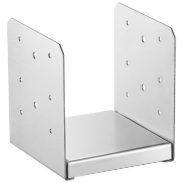 VEVOR Nastavljiv nosilec za steber sidro za steber 149x143x160 mm nerjaveče jeklo