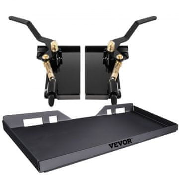 VEVOR Hitri priključek za mini nakladalnik plošča 45x185 in 385 kg jeklo