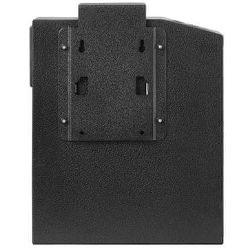 VEVOR Varnostni sef za orožje biometrični za montažo 32x255x95 cm črn