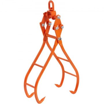 VEVOR Leseni prijemalnik z 4 kremplji lesni kavlji 955x34x263 cm jeklo