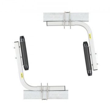 VEVOR Vodila za prikolico za čoln nastavljiva zasnova 500x85x520 mm jeklo