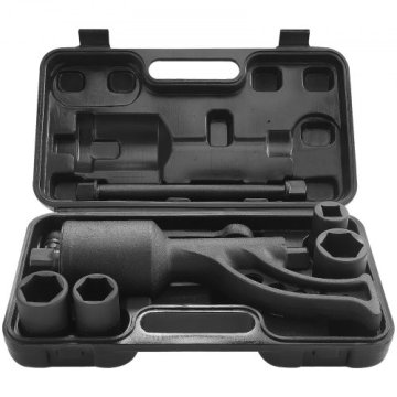 VEVOR Komplet momentni ključ z ojačevalcem 1:64 razmerje 405x115x220 mm