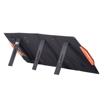 VEVOR Zložljiva monokristalna sončna celica ETFE S120 479x535x30 mm črna